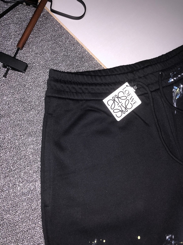 ブランドハーフパンツ角部分ディテール